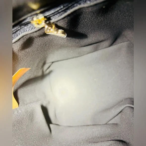 Christian Dior Beige Canvas Bucket Bag with Pearl Charm - Picture 11 of 11